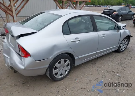 2008 Honda Civic Lx from USA, damaged, VIN 1HGFA16568L015789